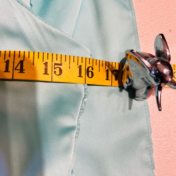 NWT Oh Polly Midi open side wrap Dress Size 10 polyester and elastane blend - Picture 13 of 13